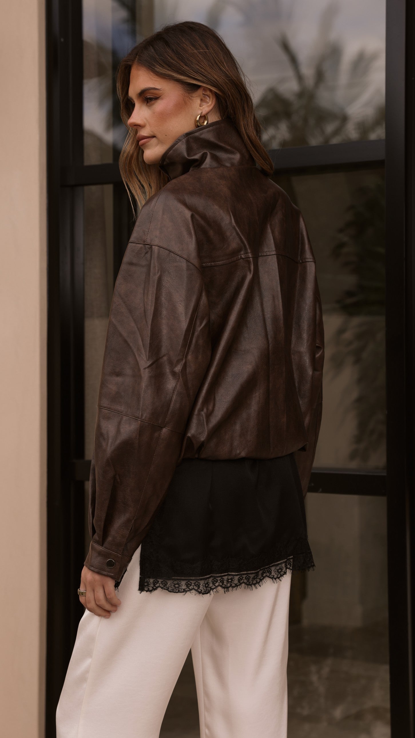 Rhode Jacket - Brown - Billy J