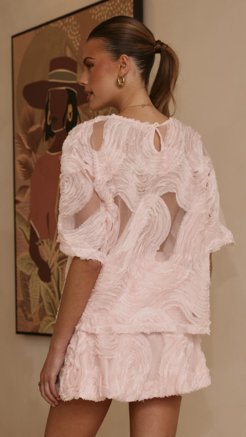 Linnea Mini Skirt - Light Pink - Billy J