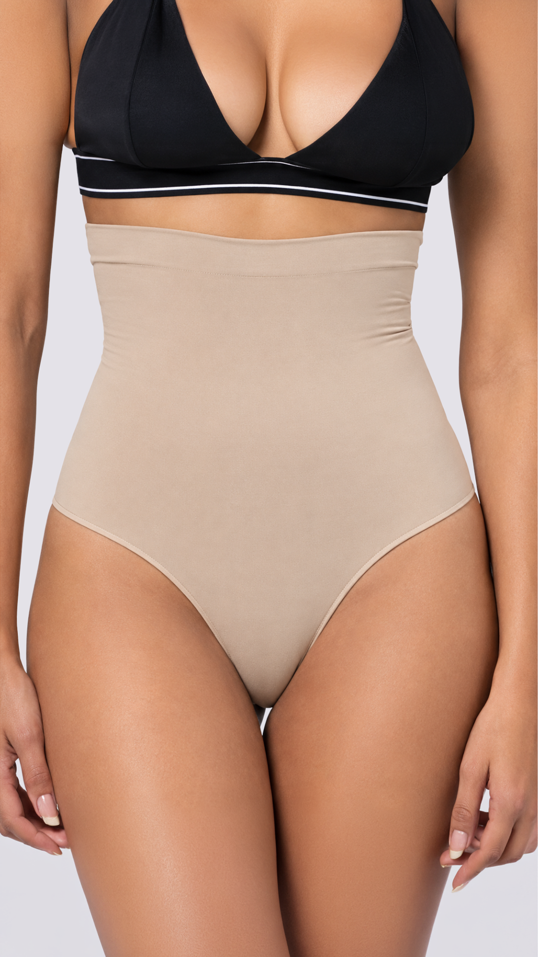 BZEZ Smoothing Sculpt High-Waisted Brief - Bare - Billy J