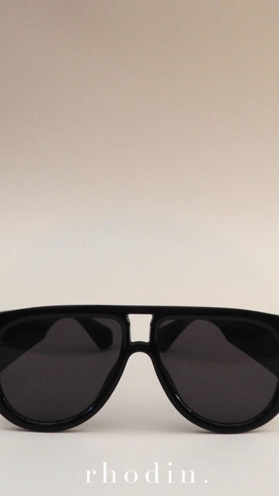 Load image into Gallery viewer, RC Shadow Aviator Sunglasses - Black - Billy J
