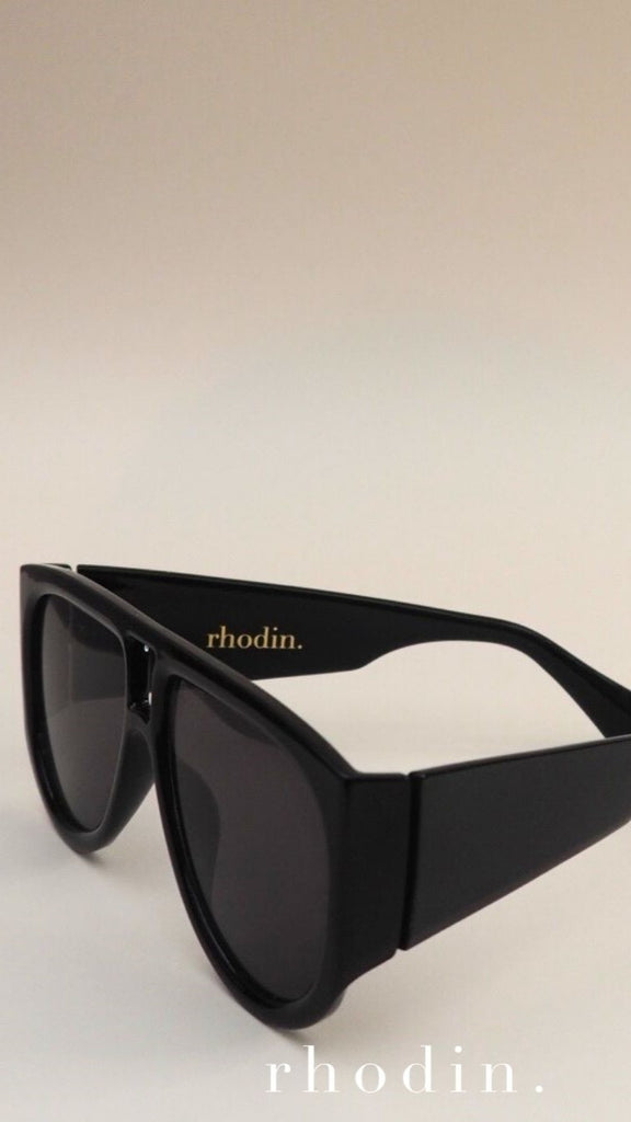 RC Shadow Aviator Sunglasses - Black