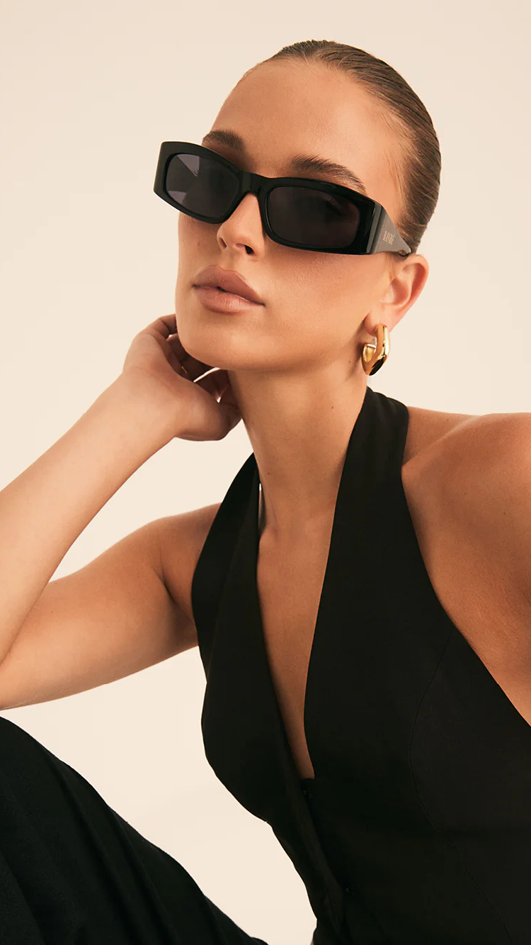 Camilla Sunglasses - Jet Black
