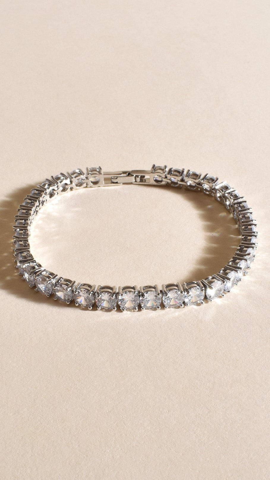 Tennis Bracelet - Crystal/Silver