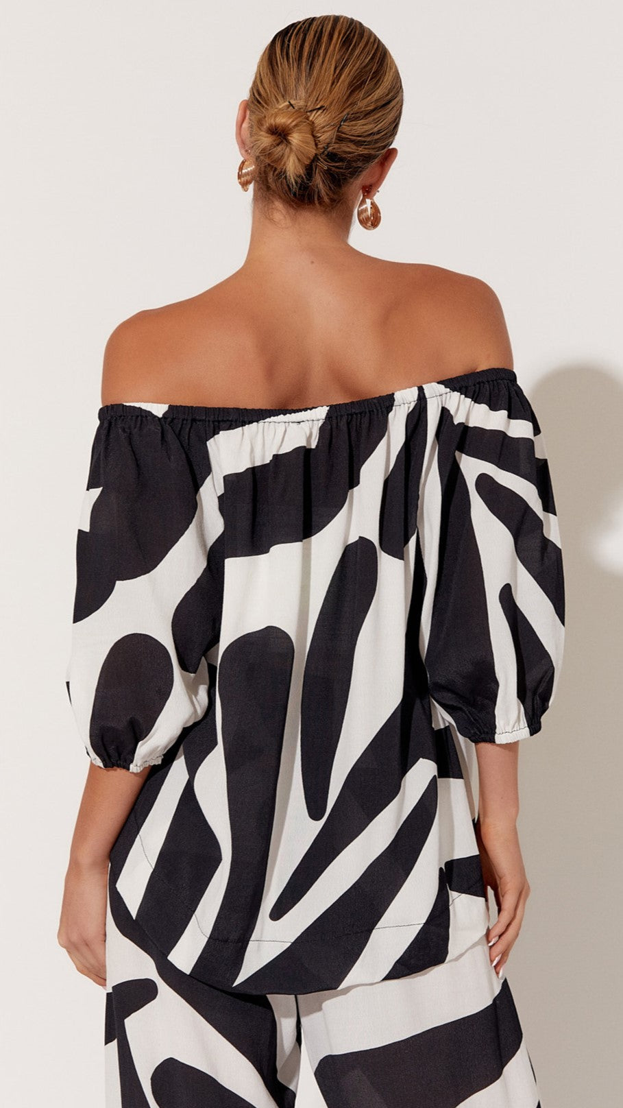 Genevieve Off Shoulder Top - Taormina - Billy J