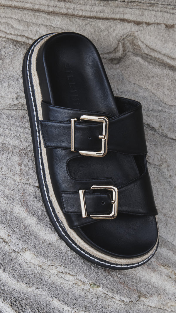 Alder Slide - Black - Billy J