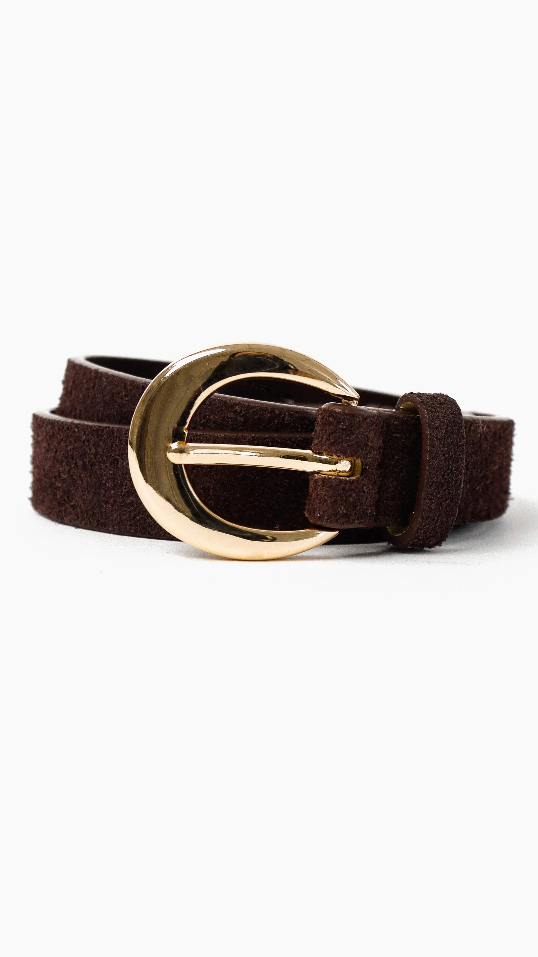 Classic Everyday Belt - Brown Genuine Leather - Billy J