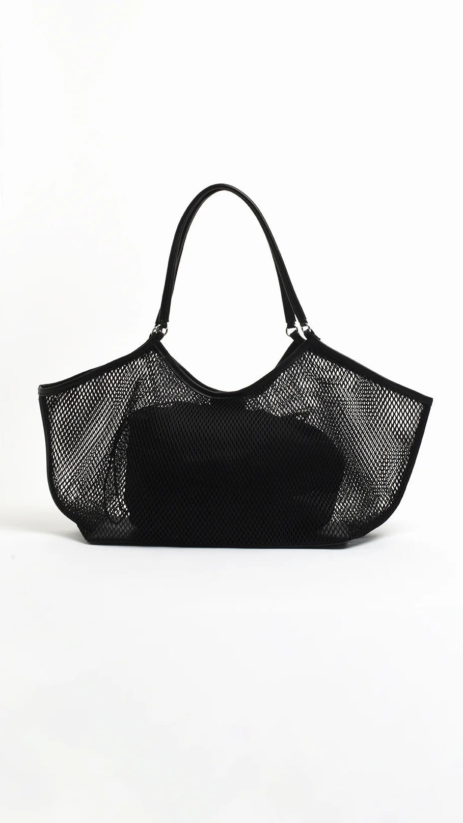 Sporty Weave Tote - Black - Billy J