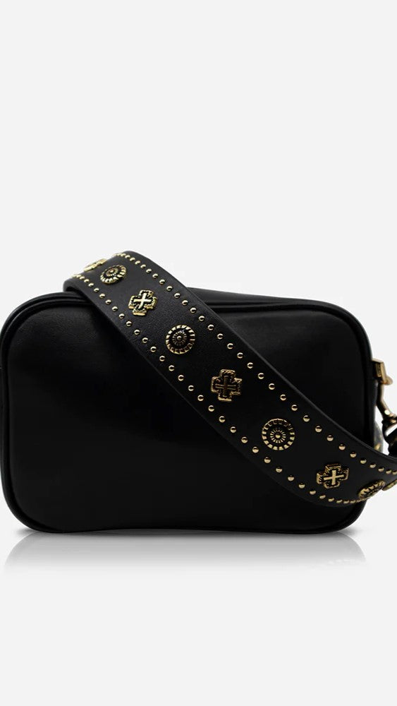 Sol Sana Camera Bag - Black/Gold - Billy J