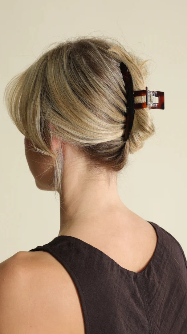 Meghan Hair Claw Set - Brown - Billy J