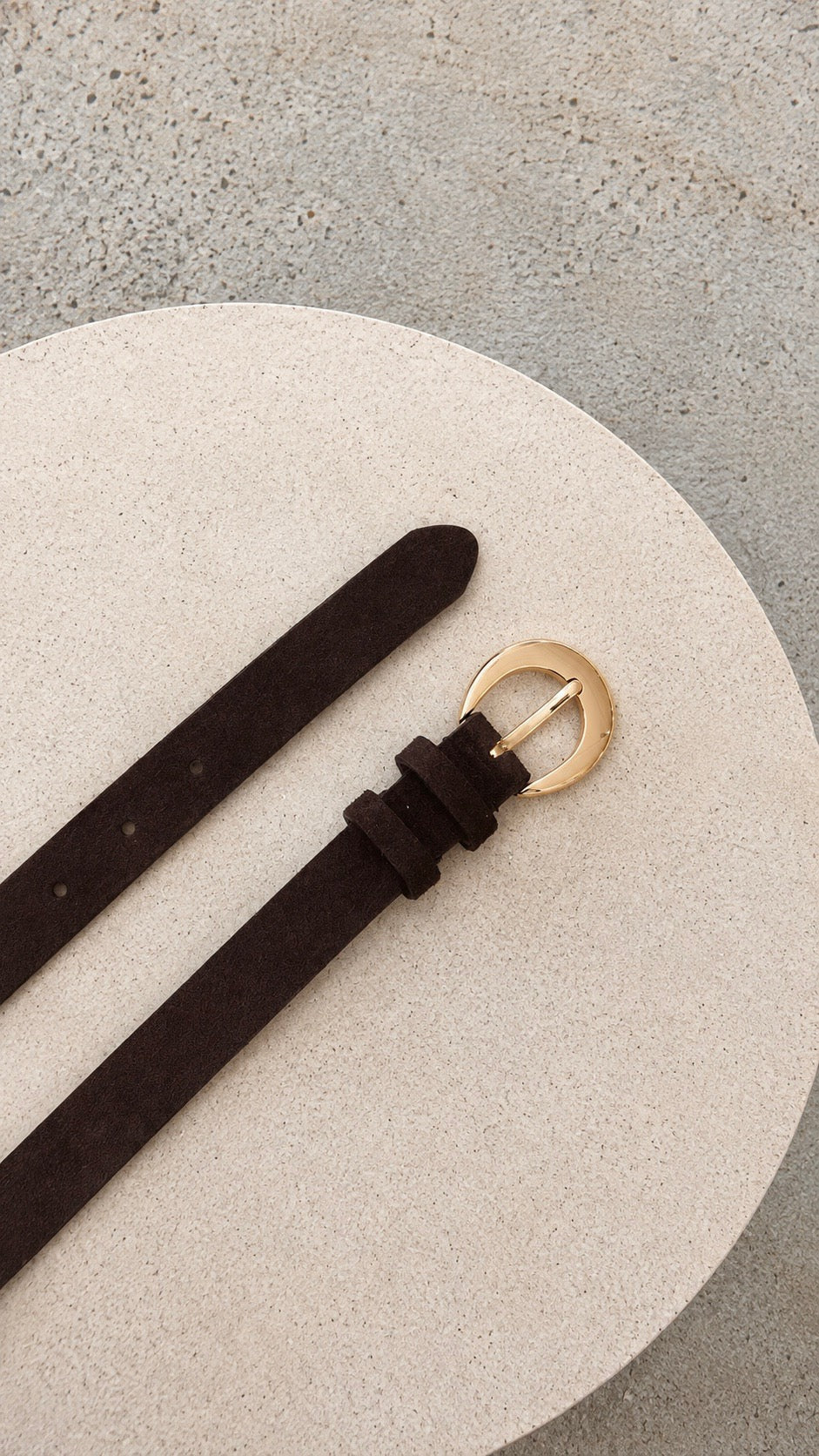 Classic Everyday Belt - Brown Genuine Leather - Billy J