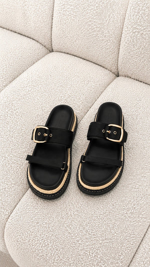Tabitha Slide - Black - Billy J