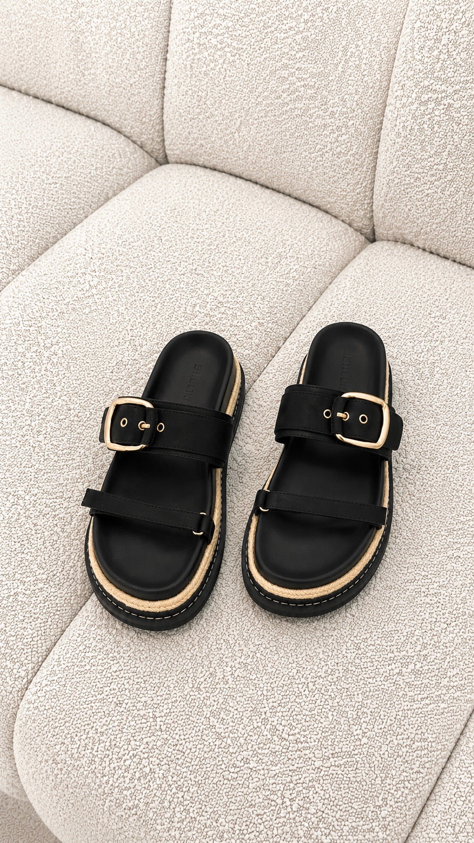Tabitha Slide - Black - Billy J