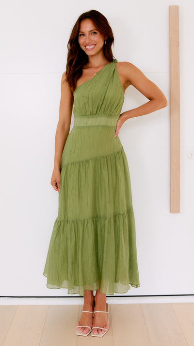 Load image into Gallery viewer, Jayma Maxi Dress - Olive
