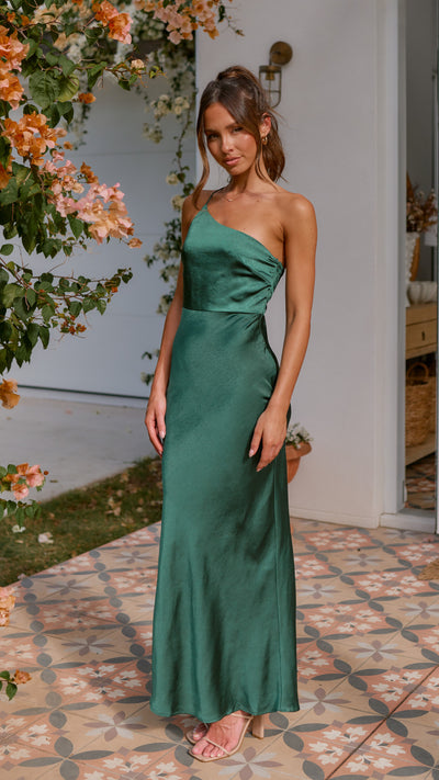 Load image into Gallery viewer, Margot Maxi Dress - Emerald - Billy J
