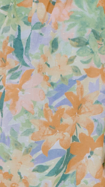 Load image into Gallery viewer, Dua Mini Dress - Wildflowers Print
