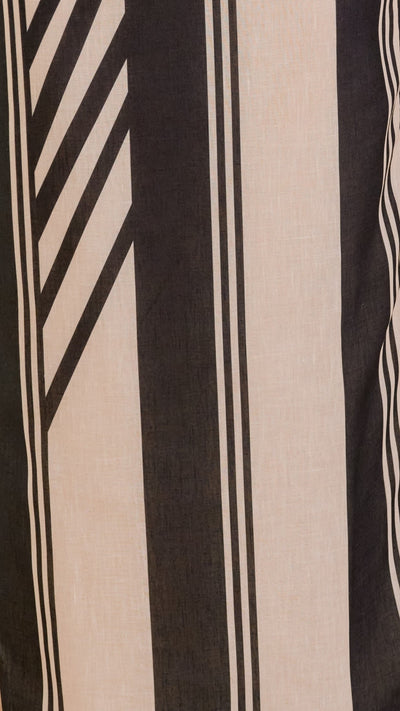Load image into Gallery viewer, Jayme Vest - Black / Cream Stripe
