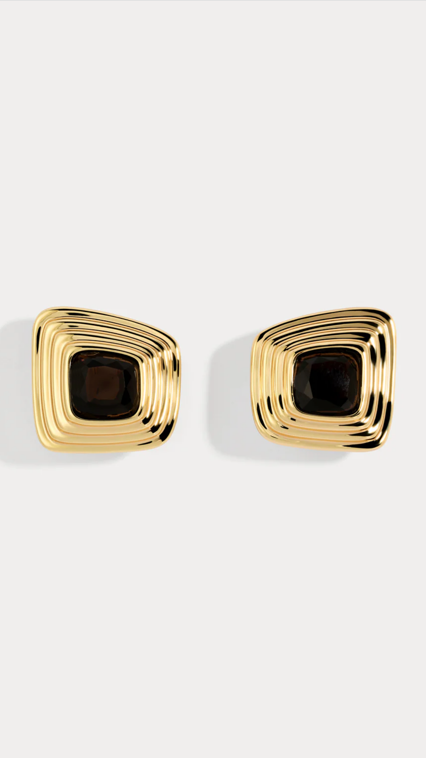 Bronnie Earrings - Gold / Black - Billy J
