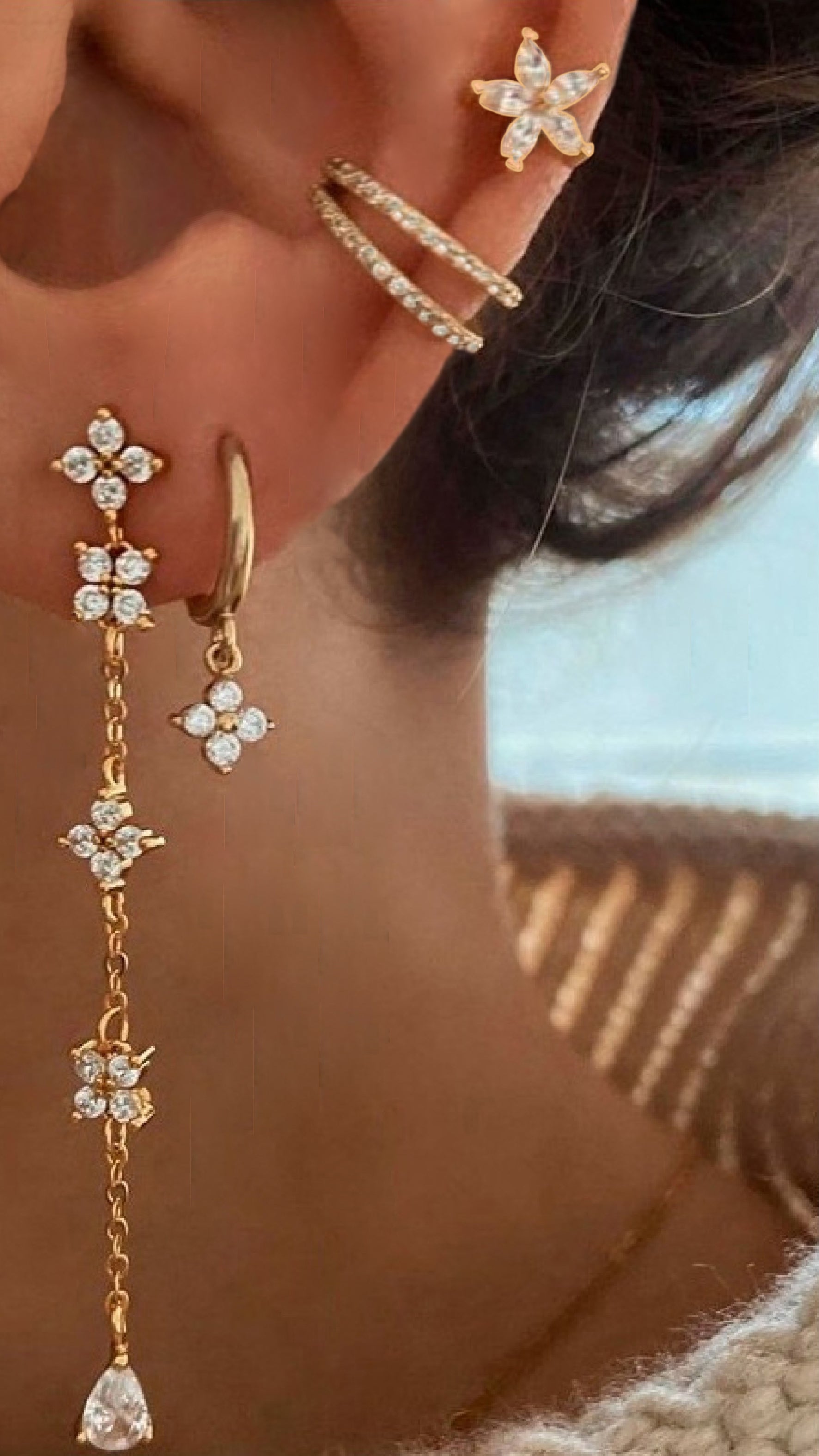 Georgie Earrings - Gold - Billy J