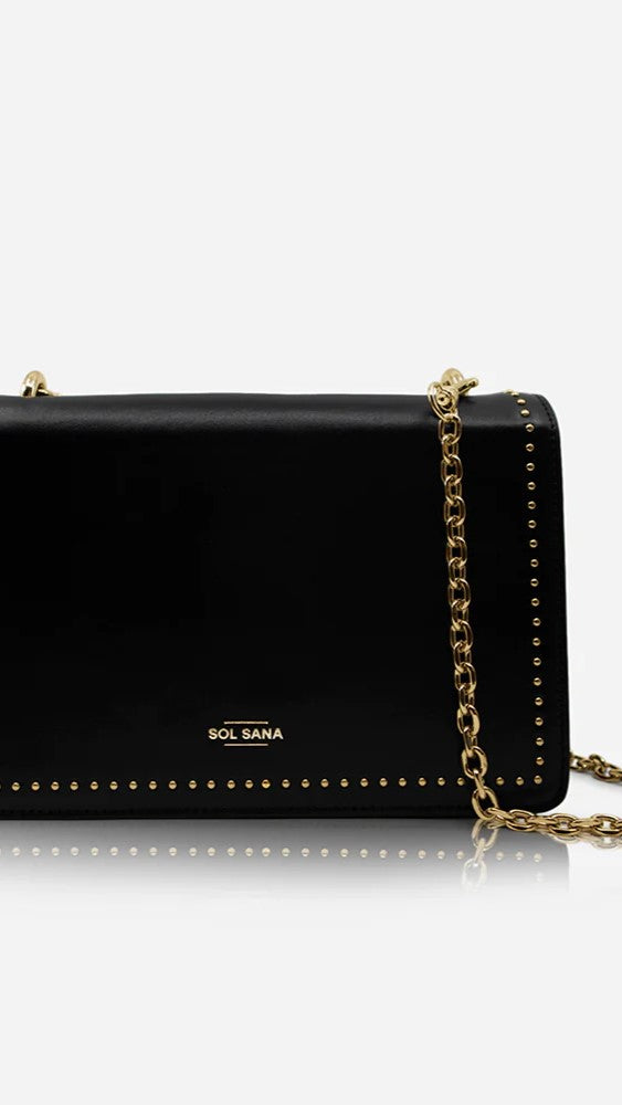 Sol Sana Flap Bag - Black/Gold - Billy J