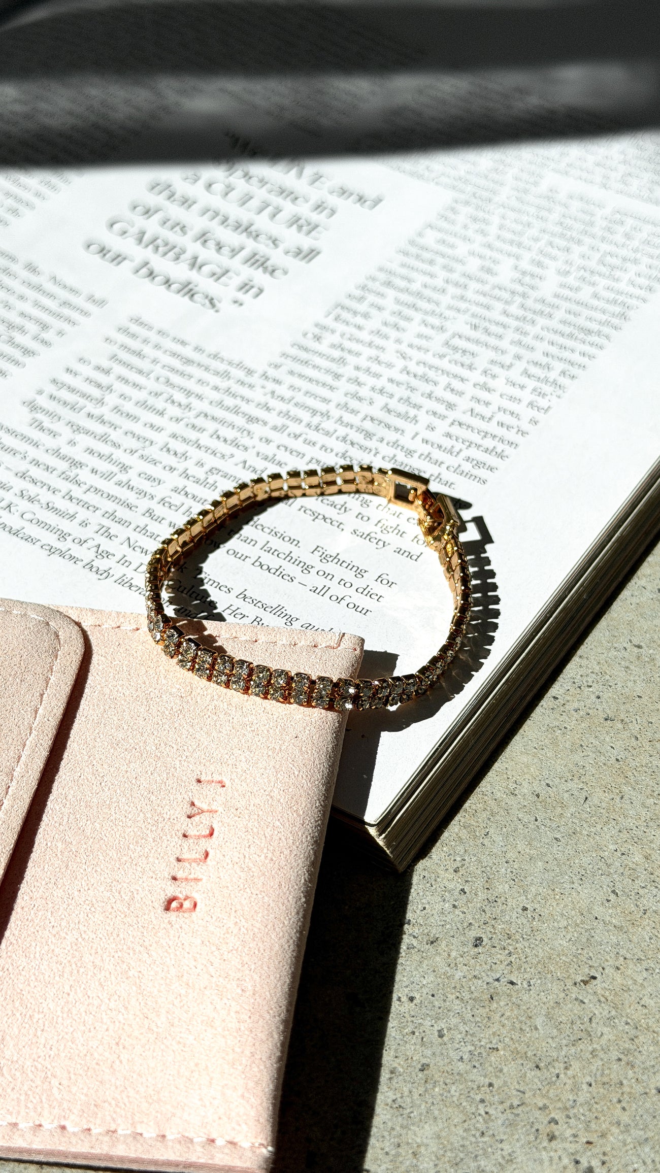 Celestia Diamante Bracelet - Gold - Billy J