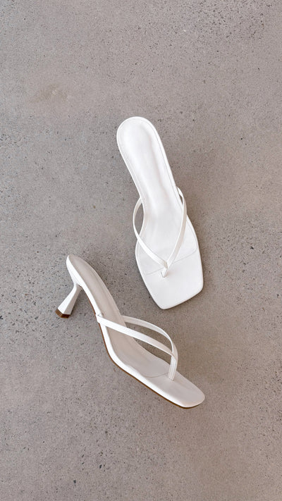 Load image into Gallery viewer, Xami Heel -  White - Billy J
