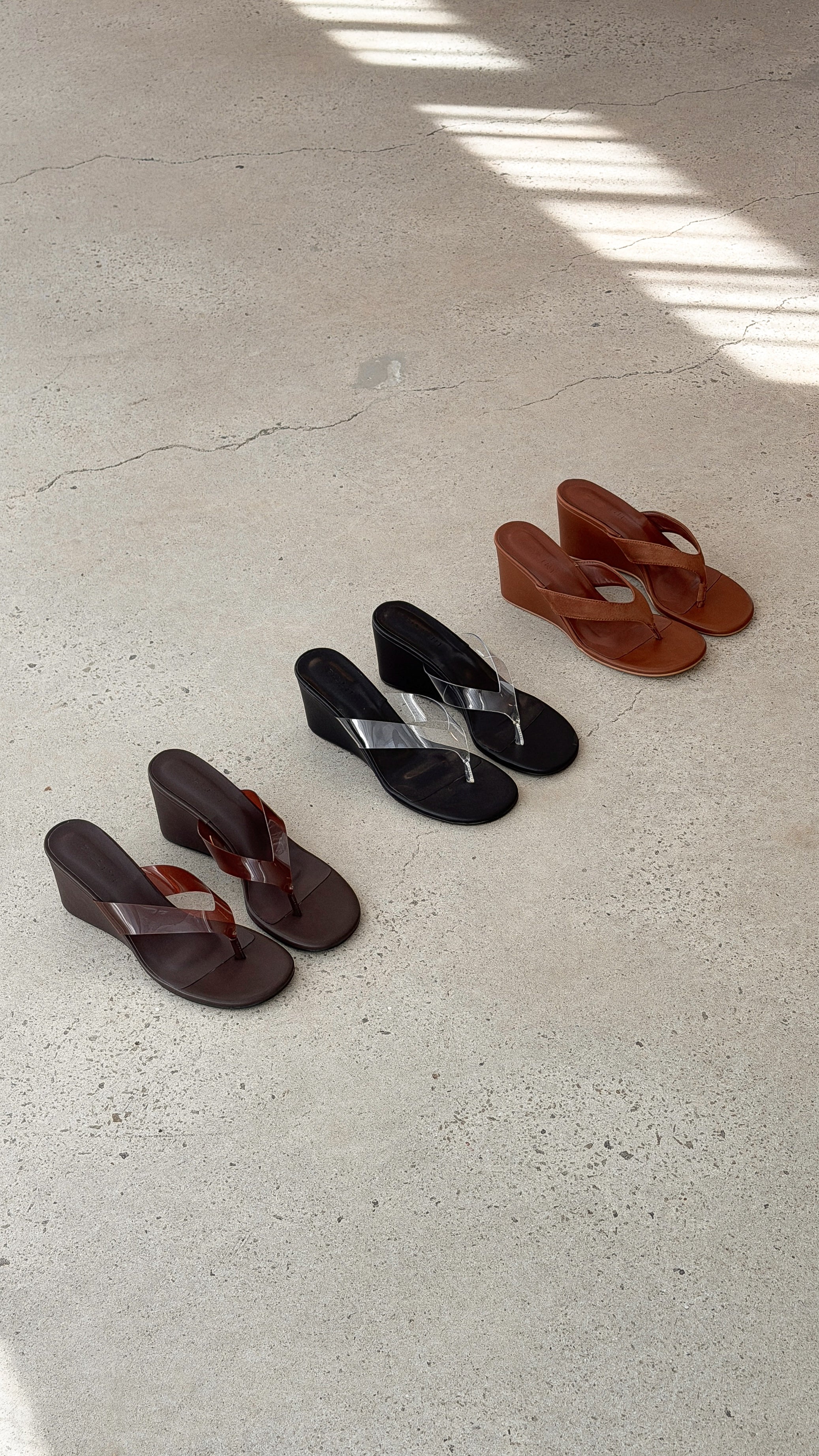 Tiggy Wedge - Pecan Suede - Billy J