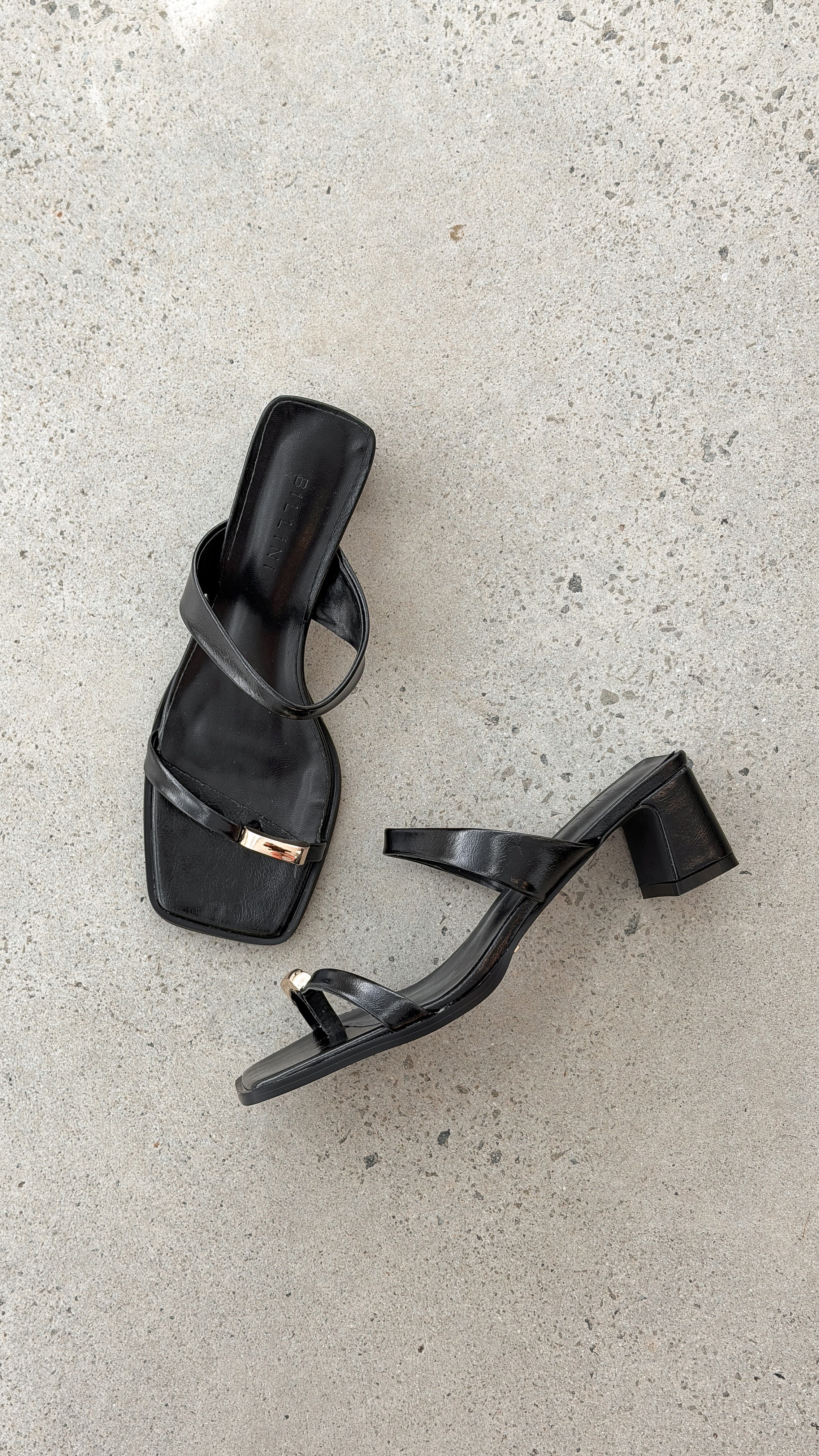 Iverson Heel - Black Shine - Billy J