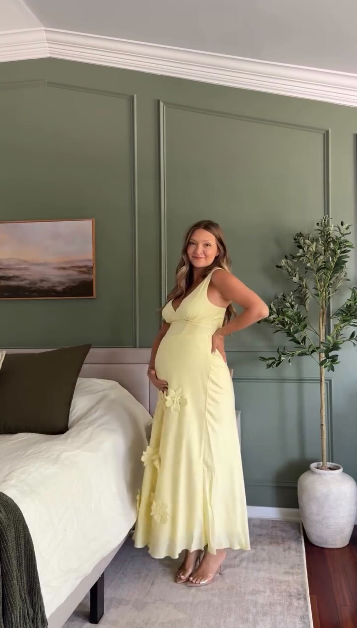 Lavara Maxi Dress - Yellow - Billy J