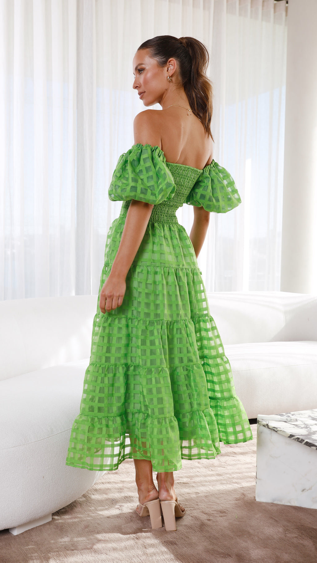 Deemi Maxi Dress - Green