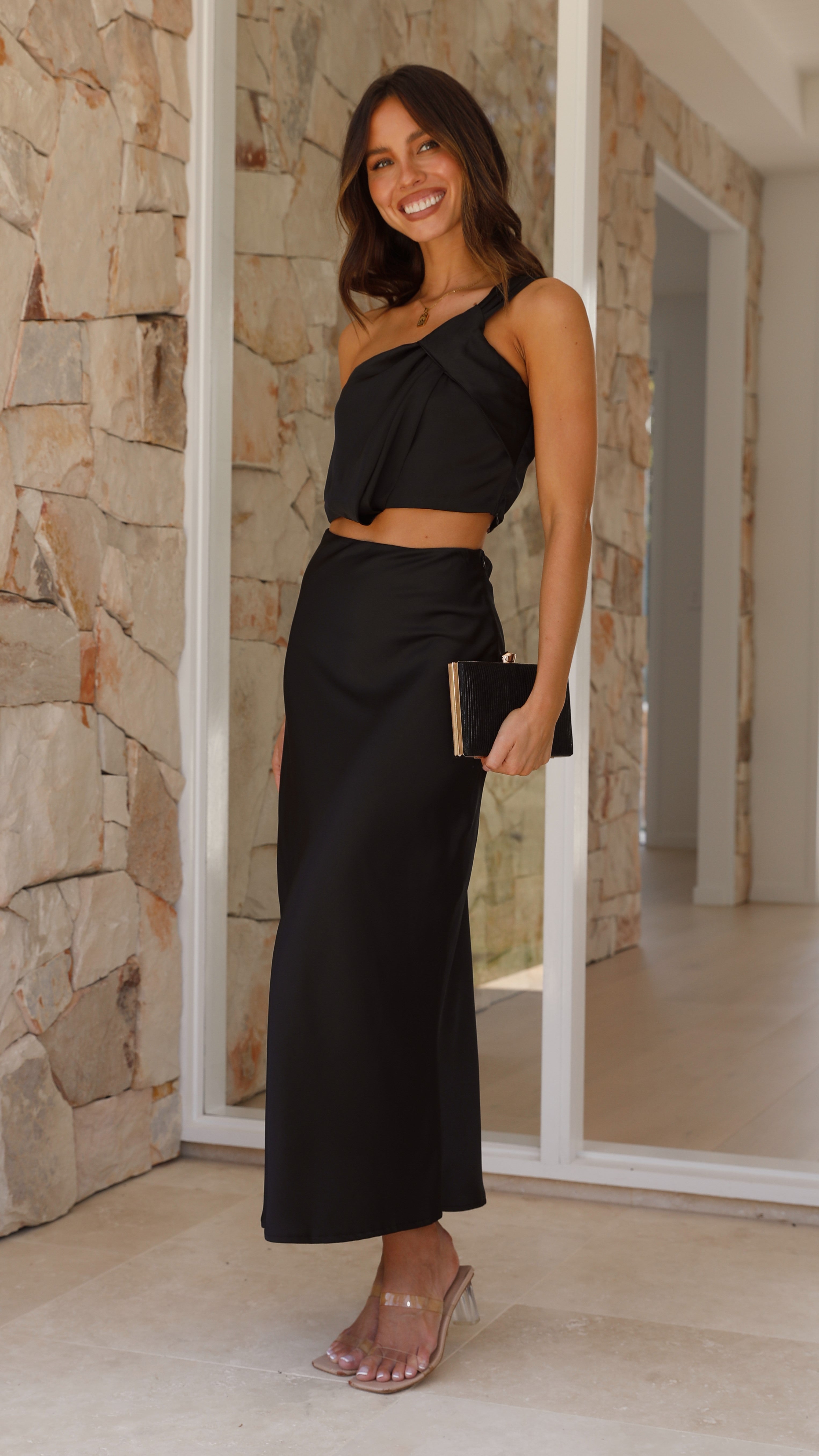 Esther Maxi Skirt - Black
