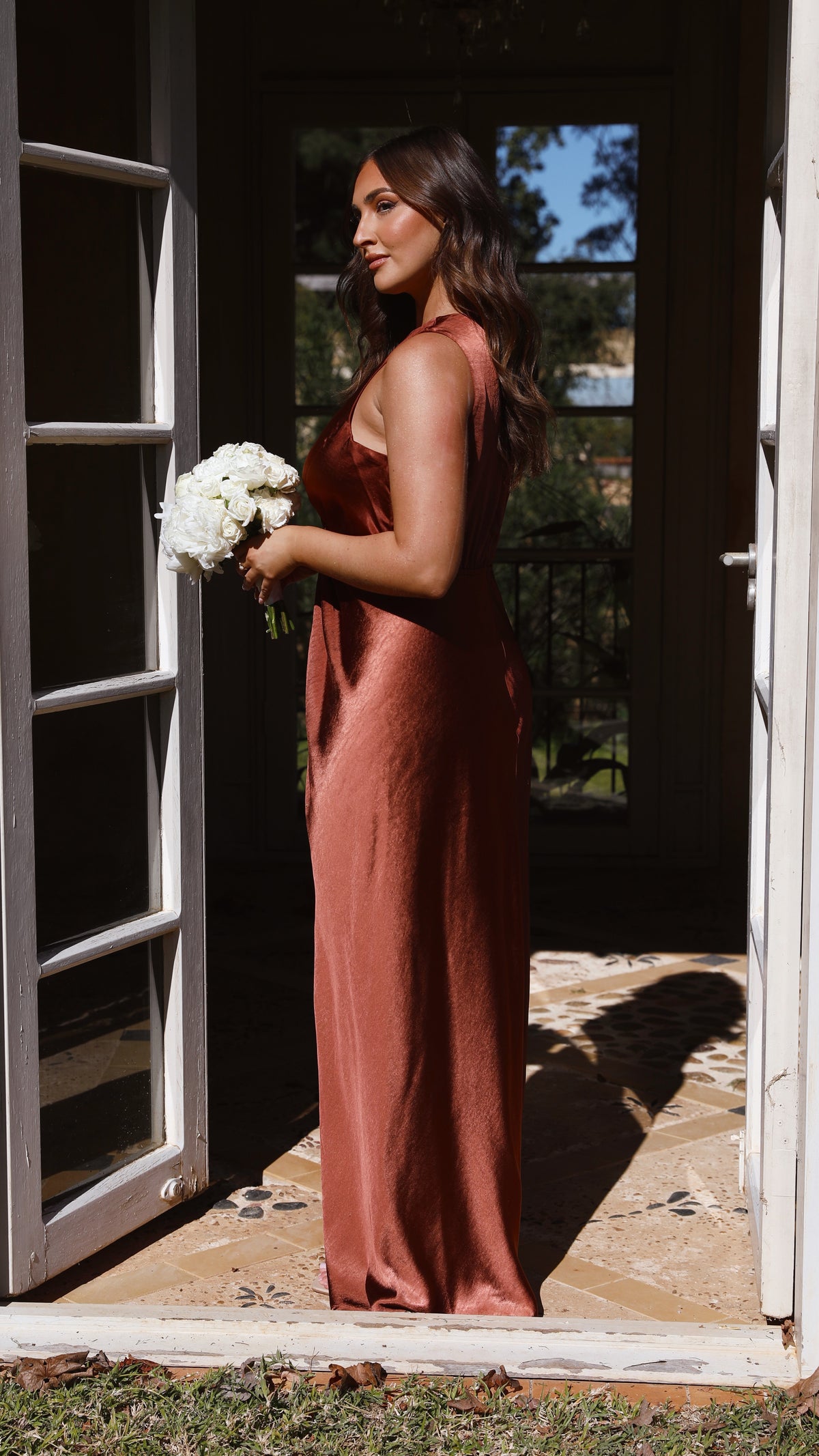 Lucia Maxi Dress - Rust - Buy Women's Dresses