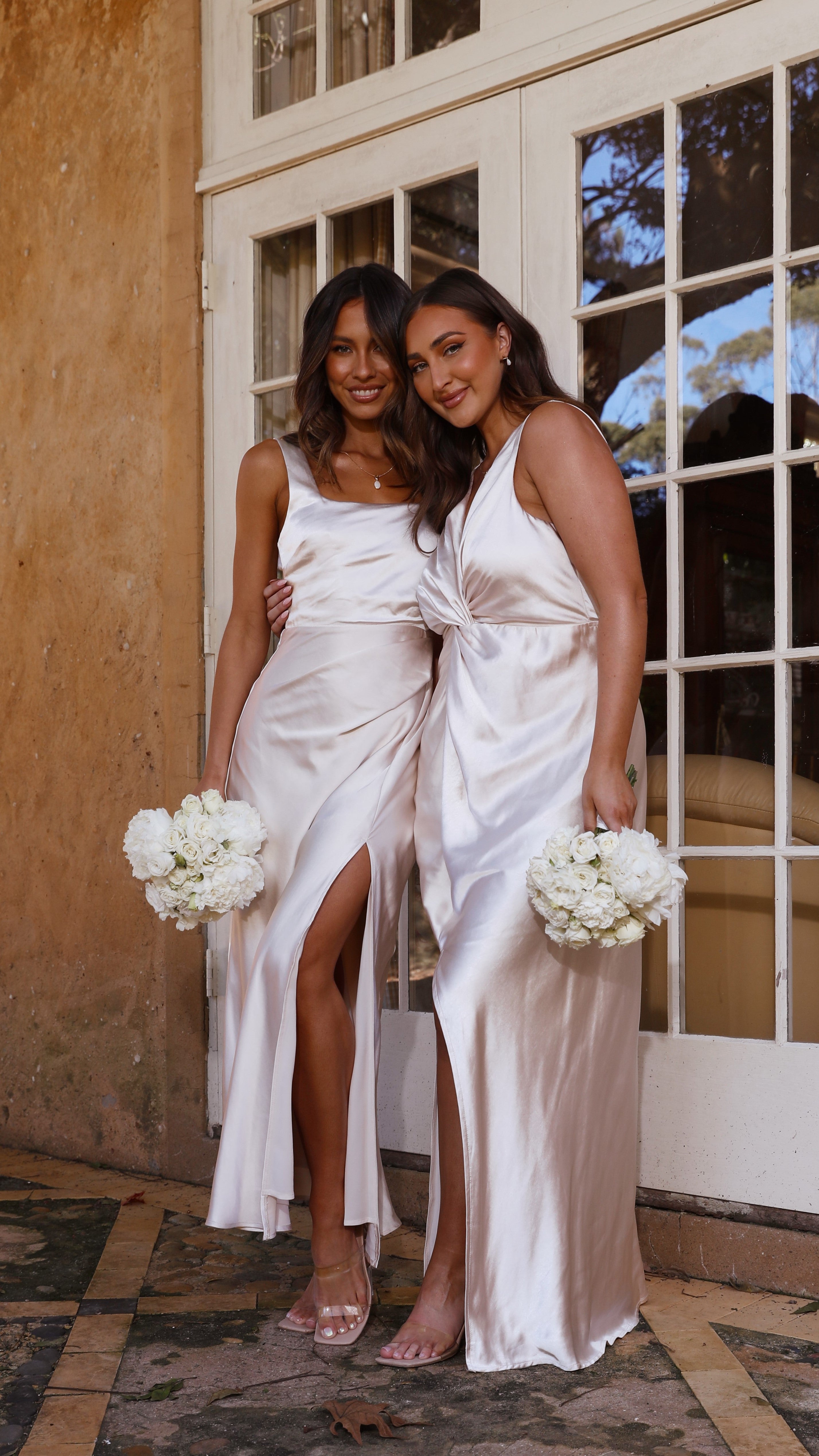 Lucia Maxi Dress - Champagne - Billy J