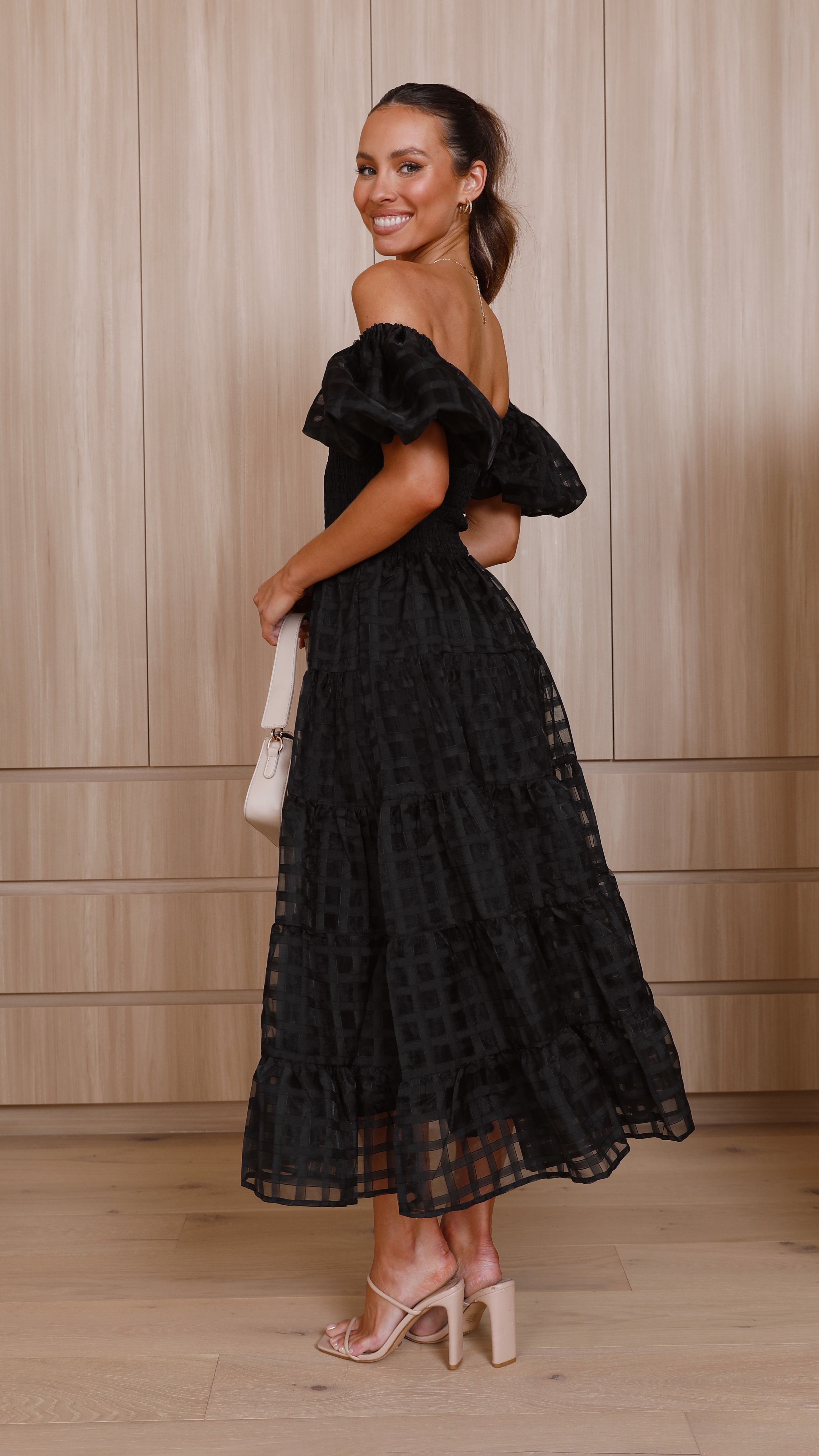 Deemi Maxi Dress - Black
