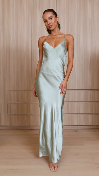Load image into Gallery viewer, Gisella Maxi Dress - Sage
