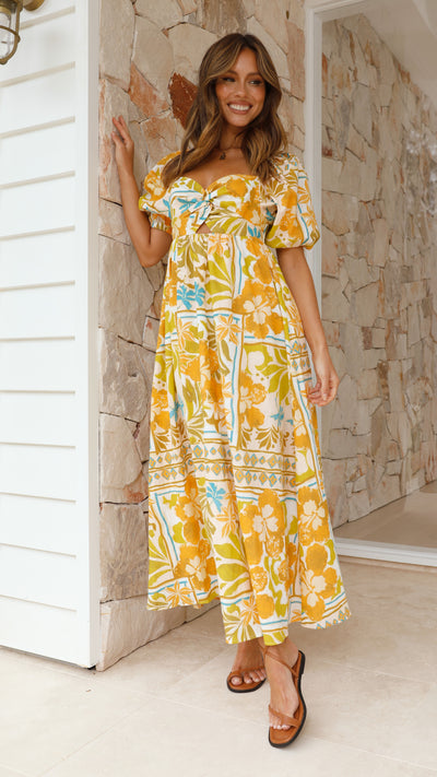 Load image into Gallery viewer, Tala Maxi Dress - Paradise Print
