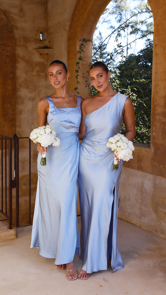 Victoria Maxi Dress - Blue