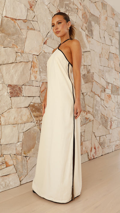 Load image into Gallery viewer, Florent Maxi Dress - Sand - Billy J
