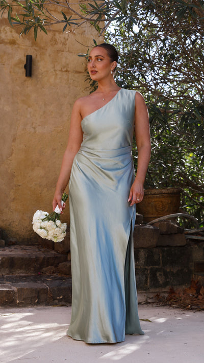 Load image into Gallery viewer, Victoria Maxi Dress - Sage
