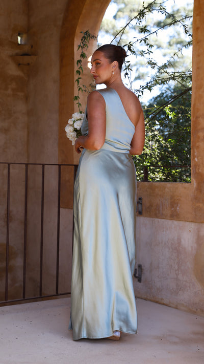 Load image into Gallery viewer, Victoria Maxi Dress - Sage - Billy J
