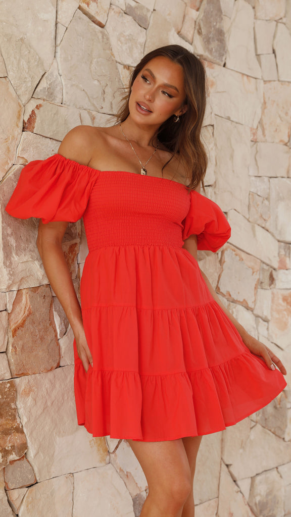 Chanel Mini Dress - Red