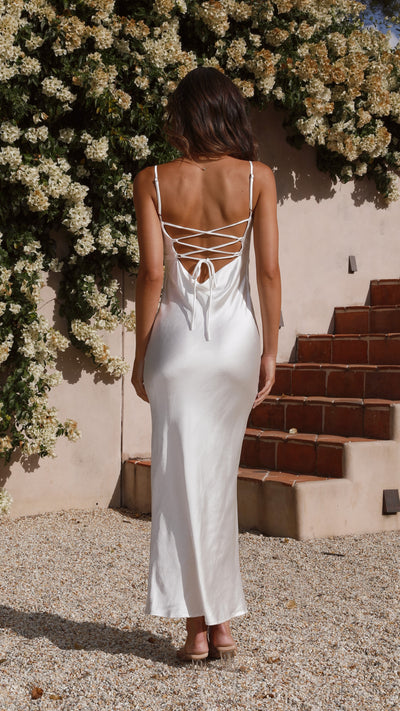 Load image into Gallery viewer, Keira Maxi Dress - Pearl
