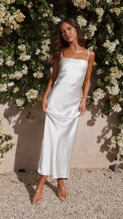 Load image into Gallery viewer, Keira Maxi Dress - Pearl - Billy J
