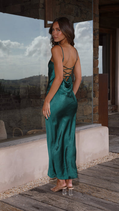 Load image into Gallery viewer, Keira Maxi Dress - Emerald
