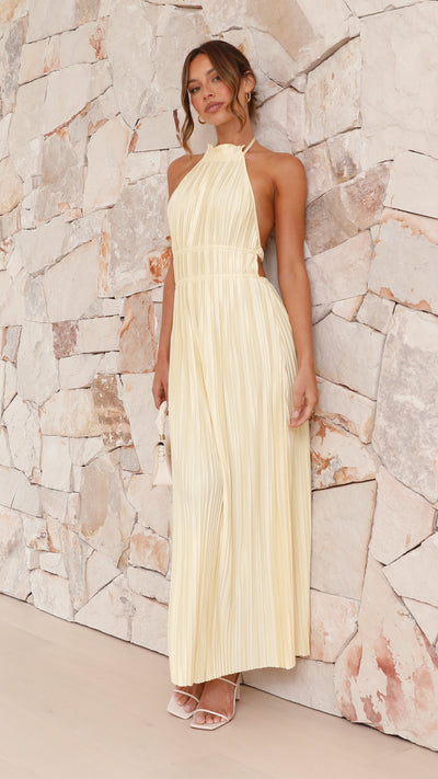 Load image into Gallery viewer, Frances Maxi Dress - Yellow
