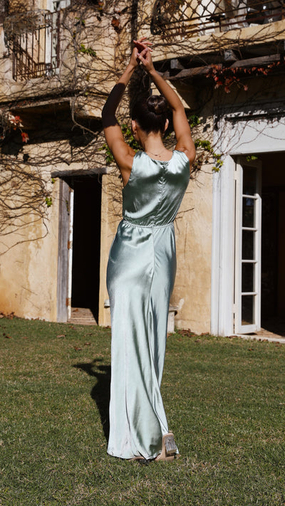 Load image into Gallery viewer, Lucia Maxi Dress - Sage - Billy J
