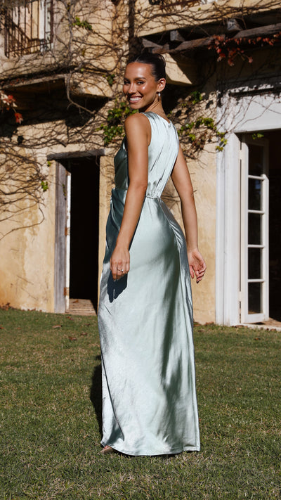 Load image into Gallery viewer, Lucia Maxi Dress - Sage - Billy J
