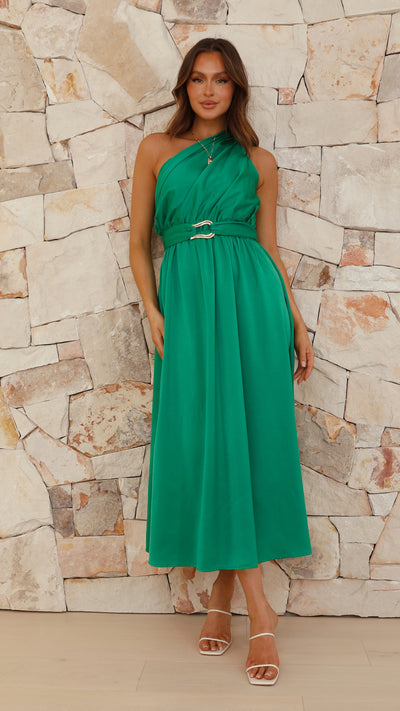 Load image into Gallery viewer, Hadas Maxi Dress - Green - Billy J
