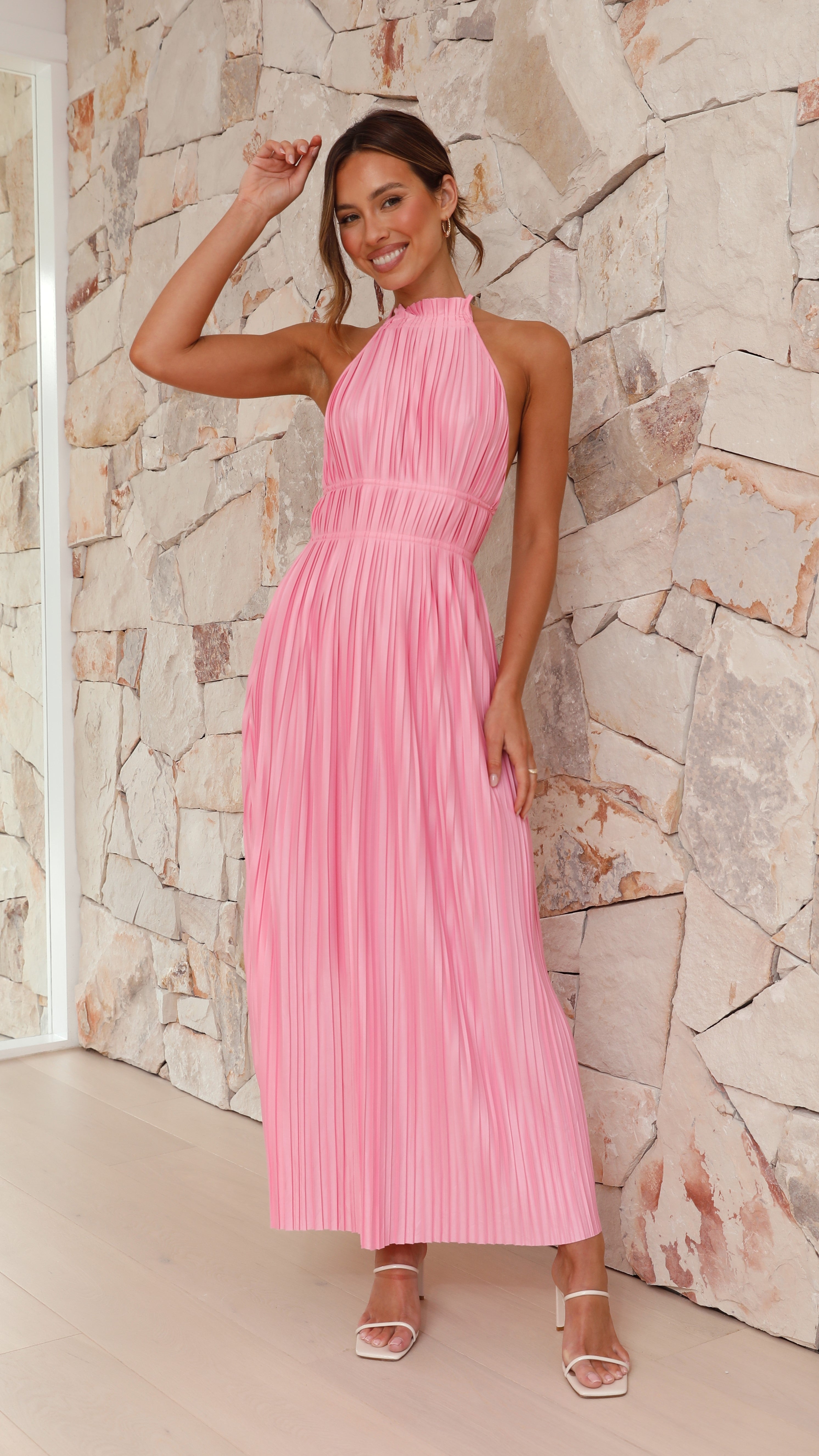 Frances Maxi Dress - Pink