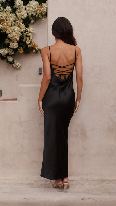 Load image into Gallery viewer, Keira Maxi Dress - Black
