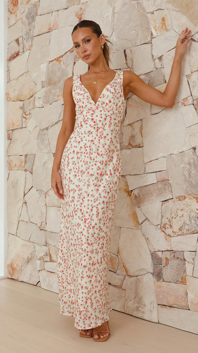 Load image into Gallery viewer, Andy Maxi Dress - Pink Floral
